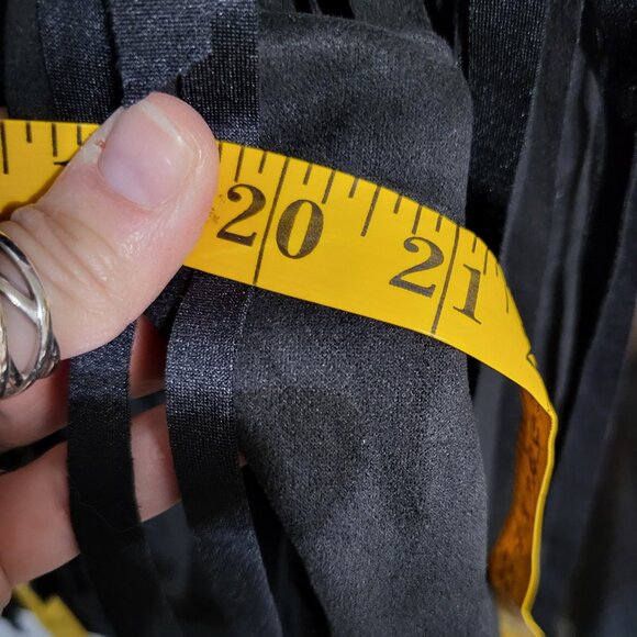 NWOT WOMANS WESTERN VEGAN SUEDE CROPPED FRINGE JACKET SZ XL - Picture 7 of 7